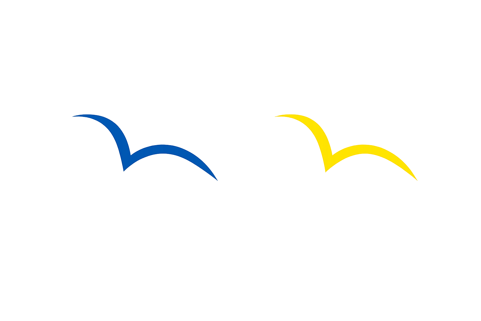 Möwen-Logo Flughafen Juist